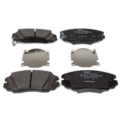 QUICK BRAKE Zubehörsatz, Scheibenbremsbelag 109-1776 DELPHI Bremsscheibe BG4187C + Bremsbelagsatz, Scheibenbremse LP2080 Bild QUICK BRAKE Zubehörsatz, Scheibenbremsbelag 109-1776 DELPHI Bremsscheibe BG4187C + Bremsbelagsatz, Scheibenbremse LP2080