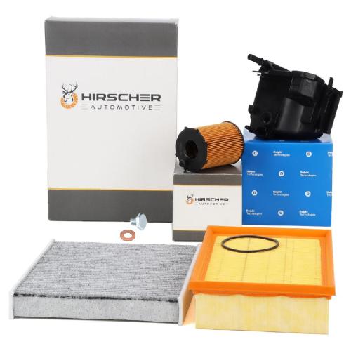 HIRSCHER Filterset Filterpaket 4-tlg FORD Focus C-Max (DM2) 1.6 TDCi 90/109 PS bis 09.2005 Bild HIRSCHER Filterset Filterpaket 4-tlg FORD Focus C-Max (DM2) 1.6 TDCi 90/109 PS bis 09.2005