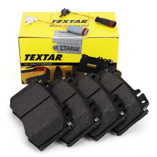 TEXTAR 2374502 Bremsbeläge + Warnkontaktsensor MERCEDES W211 S211 C219 C209 W220 vorne Bild TEXTAR 2374502 Bremsbeläge + Warnkontaktsensor MERCEDES W211 S211 C219 C209 W220 vorne