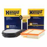 HENGST FILTER Luftfilter E321L + Ölfilter E142H D21 + Filter, Innenraumluft E914LC