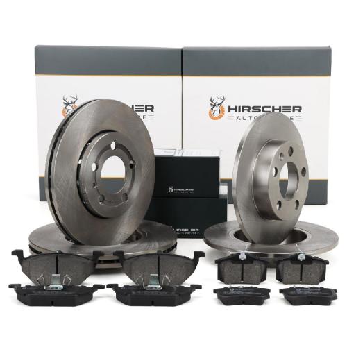 HIRSCHER Bremsscheiben + Beläge VW Polo 4 5 6 A1 8X Ibiza 3 4 Fabia 1 2 3 vorne + hintem Bild HIRSCHER Bremsscheiben + Beläge VW Polo 4 5 6 A1 8X Ibiza 3 4 Fabia 1 2 3 vorne + hintem