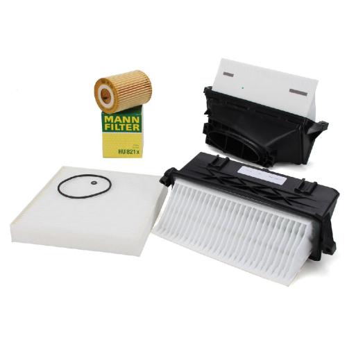 Filterset Filterpaket 3-tlg für MERCEDES X-Klasse (470) x350d 4-matic 258 PS OM642 Bild Filterset Filterpaket 3-tlg für MERCEDES X-Klasse (470) x350d 4-matic 258 PS OM642