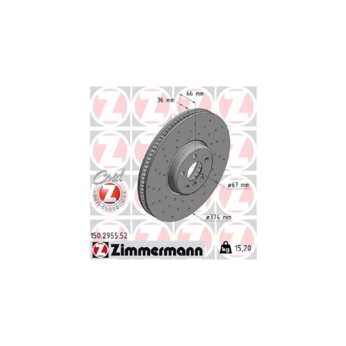 Zimmermann SPORT Bremsscheiben + Beläge + Sensor BMW 5er G30 G31 G32 G11 G12 G14 G15 vorne Bild Zimmermann SPORT Bremsscheiben + Beläge + Sensor BMW 5er G30 G31 G32 G11 G12 G14 G15 vorne