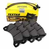 TEXTAR 2000837 Bremsbeläge + Warnkontaktsensor PORSCHE Macan (95B) 2.0 3.0 S PR-1LF vorne
