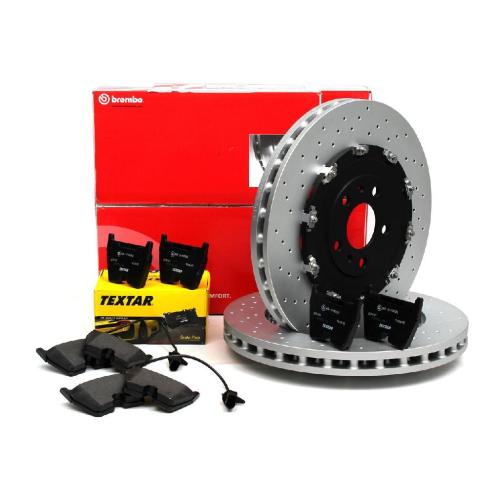 TEXTAR Bremsbelagsatz, Scheibenbremse 2375101 BREMBO Bremsscheibe 09.9477.23 Bild TEXTAR Bremsbelagsatz, Scheibenbremse 2375101 BREMBO Bremsscheibe 09.9477.23