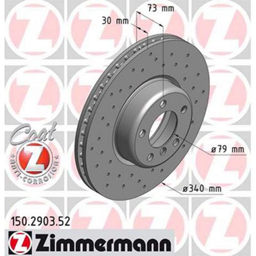 Zimmermann SPORT Bremsscheiben + Beläge + Wako BMW F20 F21 F22 F23 F30-34 F32-36 vorne Bild Zimmermann SPORT Bremsscheiben + Beläge + Wako BMW F20 F21 F22 F23 F30-34 F32-36 vorne