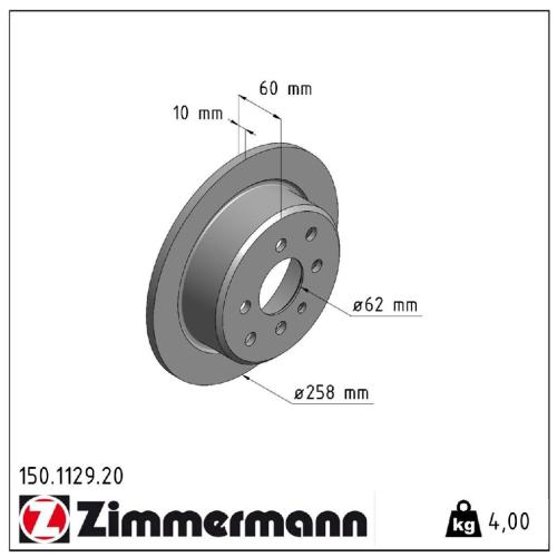 ZIMMERMANN Bremsbelagsatz, Scheibenbremse 20675.170.1 + Bremsscheibe 150.1129.20 FEBI BILSTEIN Warnkontakt, Bremsbelagverschleiß 07736 Bild ZIMMERMANN Bremsbelagsatz, Scheibenbremse 20675.170.1 + Bremsscheibe 150.1129.20 FEBI BILSTEIN Warnkontakt, Bremsbelagverschleiß 07736