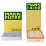 MANN-FILTER Filter, Innenraumluft CUK 2847/1 + Luftfilter C 39 219