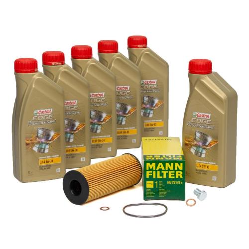 6 Liter CASTROL Edge Motoröl ÖL 5W30 M BMW Longlife-04 + MANN Ölfilter HU721/5x Bild 6 Liter CASTROL Edge Motoröl ÖL 5W30 M BMW Longlife-04 + MANN Ölfilter HU721/5x