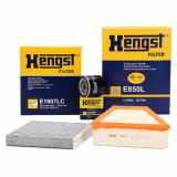 HENGST FILTER Filter, Innenraumluft E1907LC + Luftfilter E850L + Ölfilter H315W