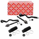 FEBI BILSTEIN Faltenbalgsatz, Lenkung 27086 + Spurstange 12699 + Spurstange 12698