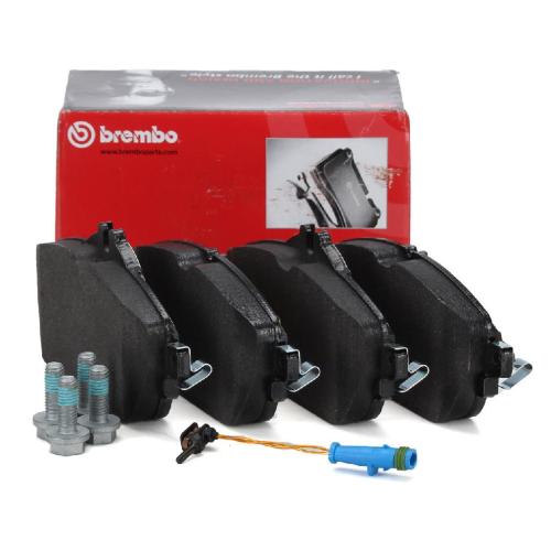 BREMBO P50118 Bremsbeläge + Warnkontakt MERCEDES W205 S205 W213 S213 X156 vorne Bild BREMBO P50118 Bremsbeläge + Warnkontakt MERCEDES W205 S205 W213 S213 X156 vorne