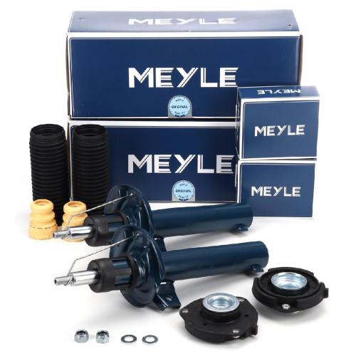 MEYLE Federbeinstützlager 100 412 2039 + Staubschutzsatz, Stoßdämpfer 100 640 0009 + Stoßdämpfer 126 623 0055 Bild MEYLE Federbeinstützlager 100 412 2039 + Staubschutzsatz, Stoßdämpfer 100 640 0009 + Stoßdämpfer 126 623 0055