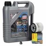 5L LIQUI MOLY TOP TEC 4600 5W30 dexos2 Motoröl + BOSCH Ölfilter OPEL 1.6 1.8 2.0 95509857