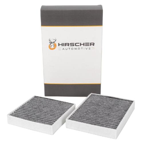 HIRSCHER Innenraumfilter Aktivkohle Satz CITROEN C3 II III C4 Cactus PEUGEOT 207 208 I Bild HIRSCHER Innenraumfilter Aktivkohle Satz CITROEN C3 II III C4 Cactus PEUGEOT 207 208 I