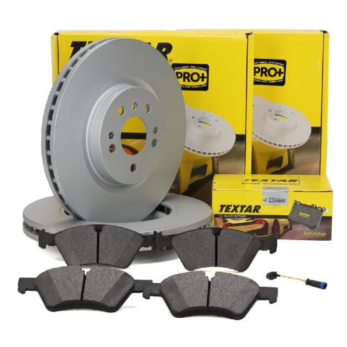 TEXTAR Bremsscheiben + Beläge + Sensor MERCEDES M-Klasse W164 R-Klasse W251 V251 vorne Bild TEXTAR Bremsscheiben + Beläge + Sensor MERCEDES M-Klasse W164 R-Klasse W251 V251 vorne