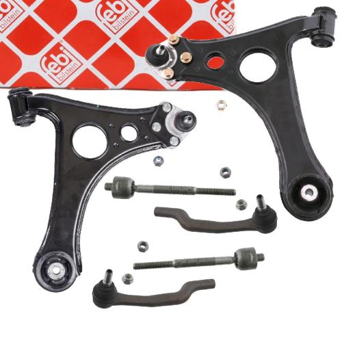 FEBI BILSTEIN Spurstange 33110 + Lenker, Radaufhängung 15563 + Lenker, Radaufhängung 15564 + Spurstange 33109 Bild FEBI BILSTEIN Spurstange 33110 + Lenker, Radaufhängung 15563 + Lenker, Radaufhängung 15564 + Spurstange 33109