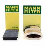 MANN-FILTER Luftfilter C 31 002 + Filter, Innenraumluft CUK 3360