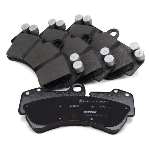 TEXTAR 2369202 Bremsbeläge + Wako PORSCHE Cayenne (9PA) 1LK VW Touareg (7L) 1LC vorne Bild TEXTAR 2369202 Bremsbeläge + Wako PORSCHE Cayenne (9PA) 1LK VW Touareg (7L) 1LC vorne