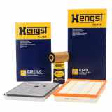 HENGST FILTER Filter, Innenraumluft E2913LC + Ölfilter E11H D57 + Luftfilter E543L