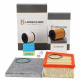 HIRSCHER Filterset Filterpaket 4-tlg FORD Fiesta 7 MK7 Tourneo / Transit Courier 1.5 TDCi