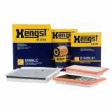 HENGST FILTER Luftfilter E1030L01 + Ölfilter E71H D141 + Luftfilter E1029L01 + Filter, Innenraumluft E989LC