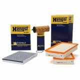 HENGST FILTER Luftfilter E732L + Ölfilter E73H D207 + Filter, Innenraumluft E1910LC
