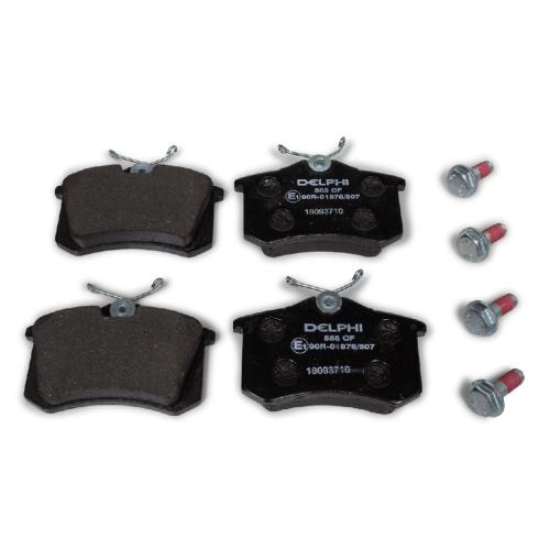 DELPHI Bremsscheibe BG3673 + Bremsbelagsatz, Scheibenbremse LP565 Bild DELPHI Bremsscheibe BG3673 + Bremsbelagsatz, Scheibenbremse LP565