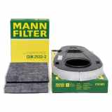 MANN-FILTER Luftfilter C 51 001 + Filter, Innenraumluft CUK 2533-2