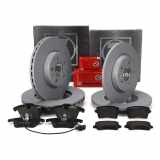 ZIMMERMANN Bremsbelagsatz, Scheibenbremse 24705.200.1 + Bremsscheibe 100.3330.20 + Bremsbelagsatz, Scheibenbremse 24606.175.1 + Bremsscheibe 100.3333.20