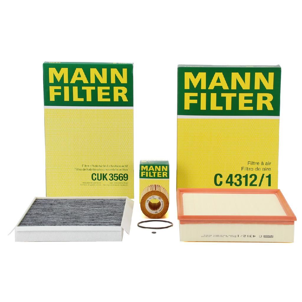 MANN Filterset Filterpaket 3-tlg MERCEDES Sprinter (906) 18 19 CDI 184/190 PS OM642