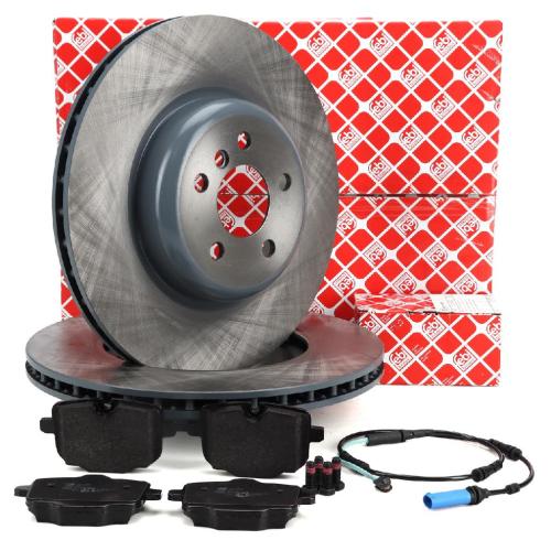 FEBI Bremsscheiben + Bremsbeläge + Sensor BMW 5er G30 G31 6er G32 7er G11 G12 hinten Bild FEBI Bremsscheiben + Bremsbeläge + Sensor BMW 5er G30 G31 6er G32 7er G11 G12 hinten
