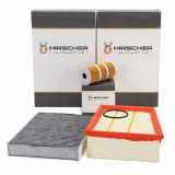 HIRSCHER Filterset 3-tlg RENAULT Megane 4 Grand / Scenic 4 Espace 5 Talisman 1.6/1.7 dCi