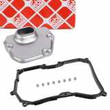 FEBI BILSTEIN Hydraulikfilter, Automatikgetriebe 106109 + Dichtung, Ölwanne-Automatikgetriebe 47381