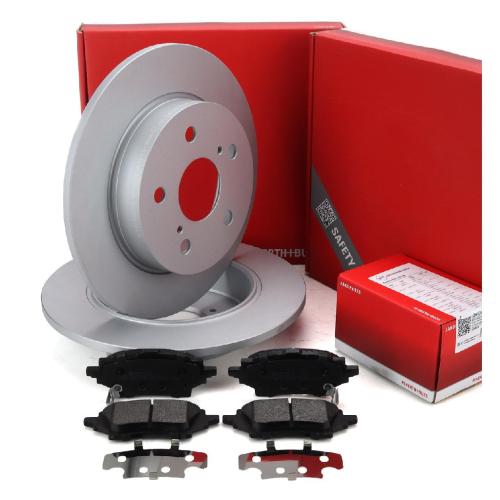 HERTH+BUSS JAKOPARTS Bremsscheibe J3312082 + Bremsbelagsatz, Scheibenbremse J3612047 Bild HERTH+BUSS JAKOPARTS Bremsscheibe J3312082 + Bremsbelagsatz, Scheibenbremse J3612047