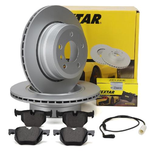 TEXTAR Bremsscheiben + Beläge + Sensor BMW 5er E61 525xi 530xi 525xd 530xd xDrive hinten Bild TEXTAR Bremsscheiben + Beläge + Sensor BMW 5er E61 525xi 530xi 525xd 530xd xDrive hinten