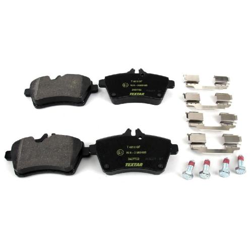 TEXTAR 2407702 Bremsbeläge + Wako MERCEDES A-Klasse W69 B-Klasse W245 vorne Bild TEXTAR 2407702 Bremsbeläge + Wako MERCEDES A-Klasse W69 B-Klasse W245 vorne