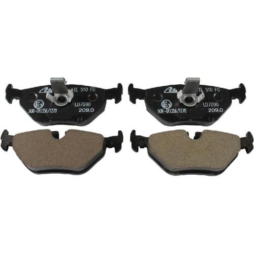ATE Ceramic Bremsbeläge + Warnkontaktsensor BMW 5er E39 Touring 520-540i 520-530d hinten Bild ATE Ceramic Bremsbeläge + Warnkontaktsensor BMW 5er E39 Touring 520-540i 520-530d hinten