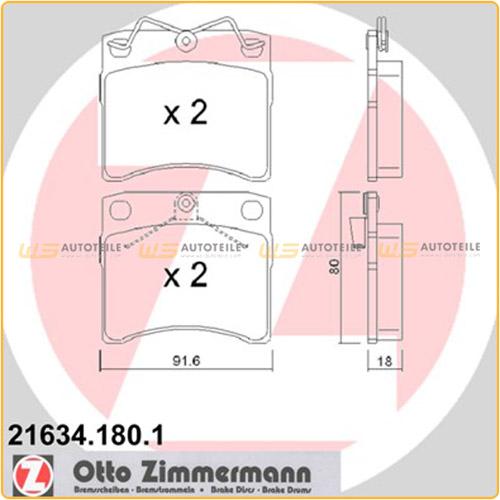 ZIMMERMANN Bremsscheibe 600.3212.20 + Bremsbelagsatz, Scheibenbremse 21634.180.1 Bild ZIMMERMANN Bremsscheibe 600.3212.20 + Bremsbelagsatz, Scheibenbremse 21634.180.1