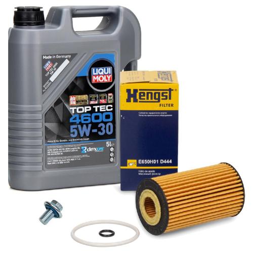 5L LIQUI MOLY Motoröl 5W30 dexos2 + HENGST Ölfilter OPEL Astra J K Mokka Zafira C 1.6 CDTI Bild 5L LIQUI MOLY Motoröl 5W30 dexos2 + HENGST Ölfilter OPEL Astra J K Mokka Zafira C 1.6 CDTI