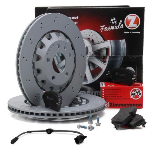 Zimmermann FORMULA Z Bremsscheiben + Beläge + Wako AUDI RS4 (B9) RS5 (F5) 450 PS hinten Bild Zimmermann FORMULA Z Bremsscheiben + Beläge + Wako AUDI RS4 (B9) RS5 (F5) 450 PS hinten