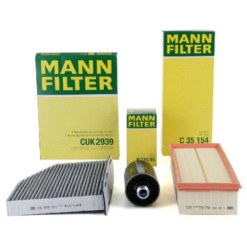 MANN-FILTER Ölfilter W 719/45 + Luftfilter C 35 154 + Filter, Innenraumluft CUK 2939 Bild MANN-FILTER Ölfilter W 719/45 + Luftfilter C 35 154 + Filter, Innenraumluft CUK 2939