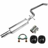 IMASAF Mittelschalldämpfer 71.63.46 FA1 Rohrverbinder, Abgasanlage 114-952 + Rohrverbinder, Abgasanlage 921-958 + Halter, Abgasanlage 113-946