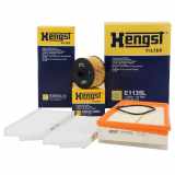 HENGST FILTER Ölfilter E823H D263 + Filter, Innenraumluft E2982LI-2 + Luftfilter E1135L