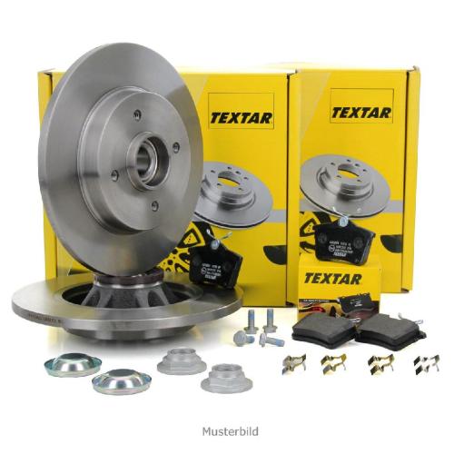 TEXTAR Bremsbelagsatz, Scheibenbremse 2355406 + Bremsscheibe 92154503 Bild TEXTAR Bremsbelagsatz, Scheibenbremse 2355406 + Bremsscheibe 92154503