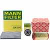 FEBI BILSTEIN Luftfilter 21108 MANN-FILTER Filter, Innenraumluft CUK 2545 + Ölfilter W 712/52 Bild FEBI BILSTEIN Luftfilter 21108 MANN-FILTER Filter, Innenraumluft CUK 2545 + Ölfilter W 712/52