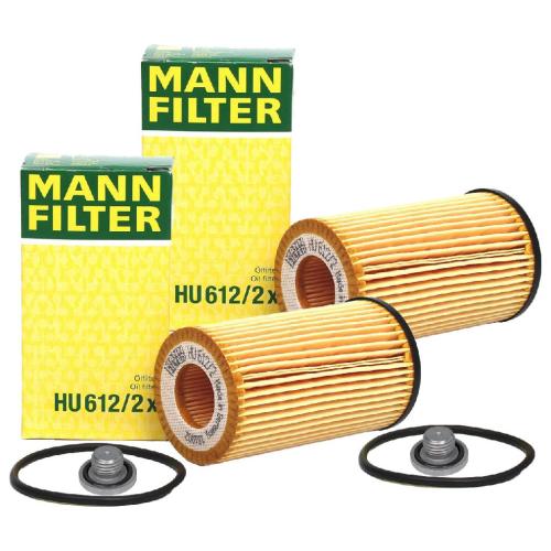 2x MANN HU612/2x Ölfilter + Schraube für ALFA ROMEO CHEVROLET FIAT OPEL SAAB SUZUKI Bild 2x MANN HU612/2x Ölfilter + Schraube für ALFA ROMEO CHEVROLET FIAT OPEL SAAB SUZUKI