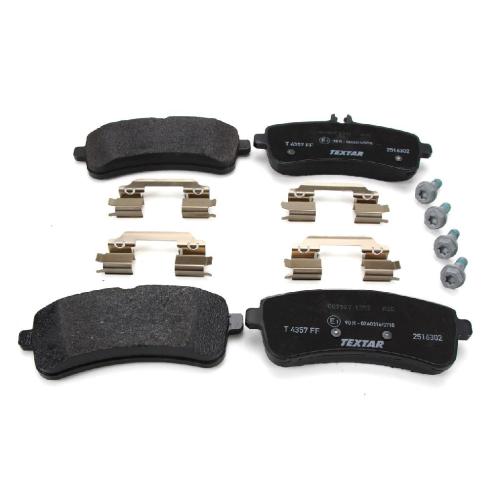 TEXTAR 2516302 Bremsbelagsatz + Wako MERCEDES S-Klasse W222 A217 C217 hinten Bild TEXTAR 2516302 Bremsbelagsatz + Wako MERCEDES S-Klasse W222 A217 C217 hinten