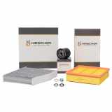 HIRSCHER Filterset MERCEDES W176 W246 C/X117 X156 160/180CDI 90/109 PS OM607