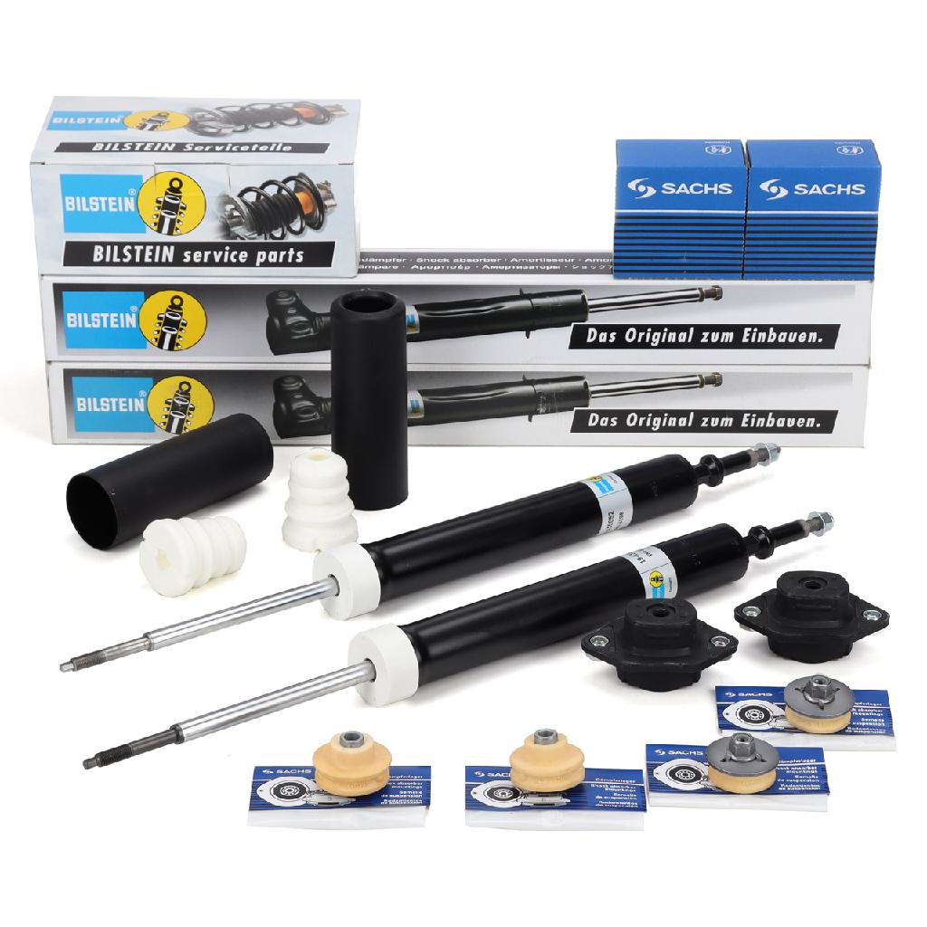 SACHS Federbeinstützlager 802 549 + Federbeinstützlager 802 547 + Federbeinstützlager 802 548 BILSTEIN Staubschutzsatz, Stoßdämpfer 11-276524 + Stoßdämpfer 19-135052